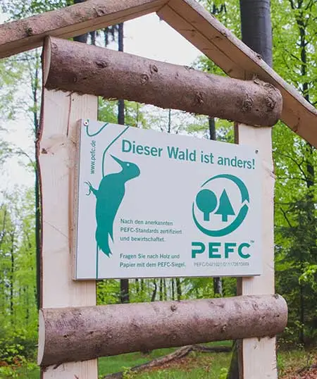 PEFC - Dieser Wald ist anders.